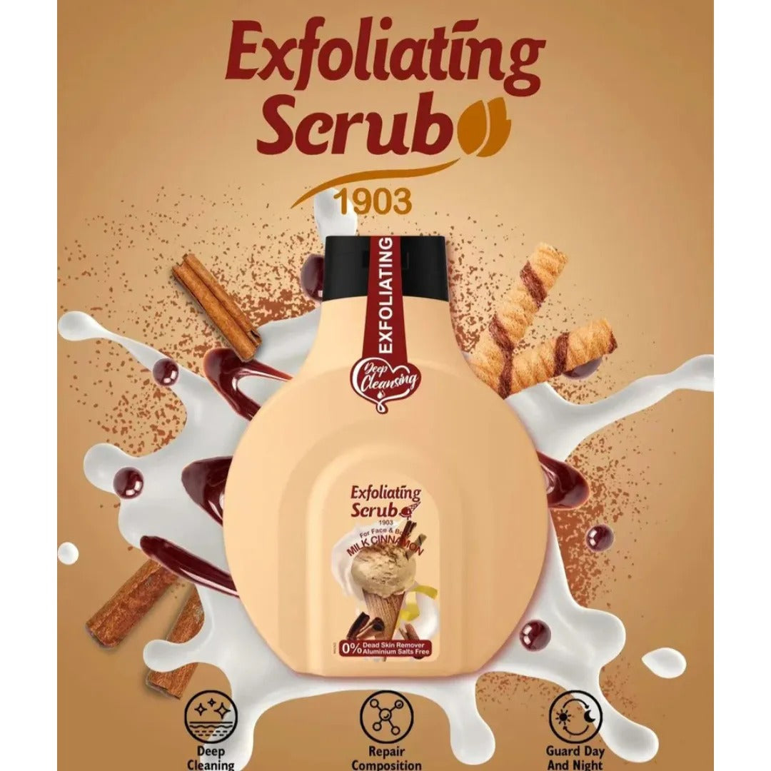 Wokali Exfoliating Scrub – Face & Body Deep Cleansing Scrub
