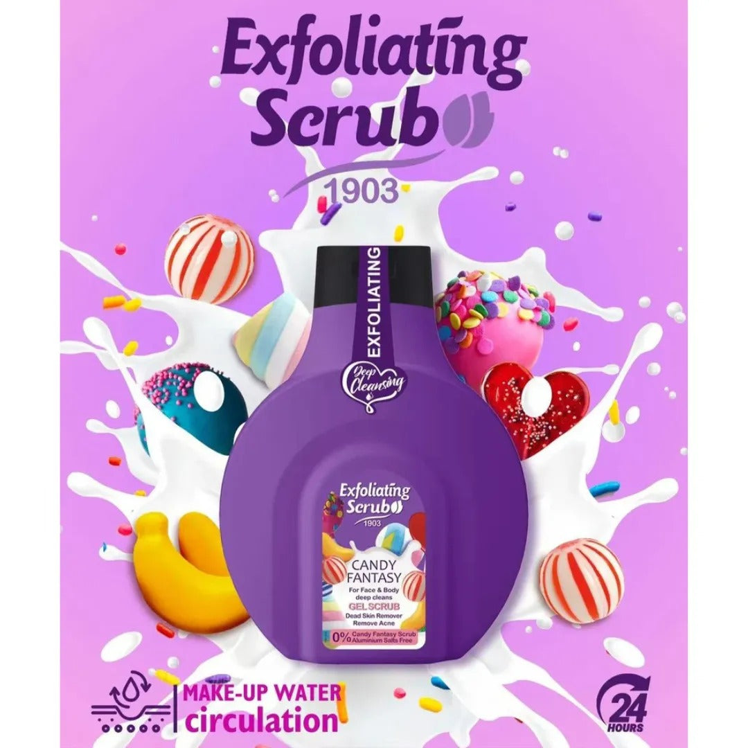 Wokali Exfoliating Scrub – Face & Body Deep Cleansing Scrub