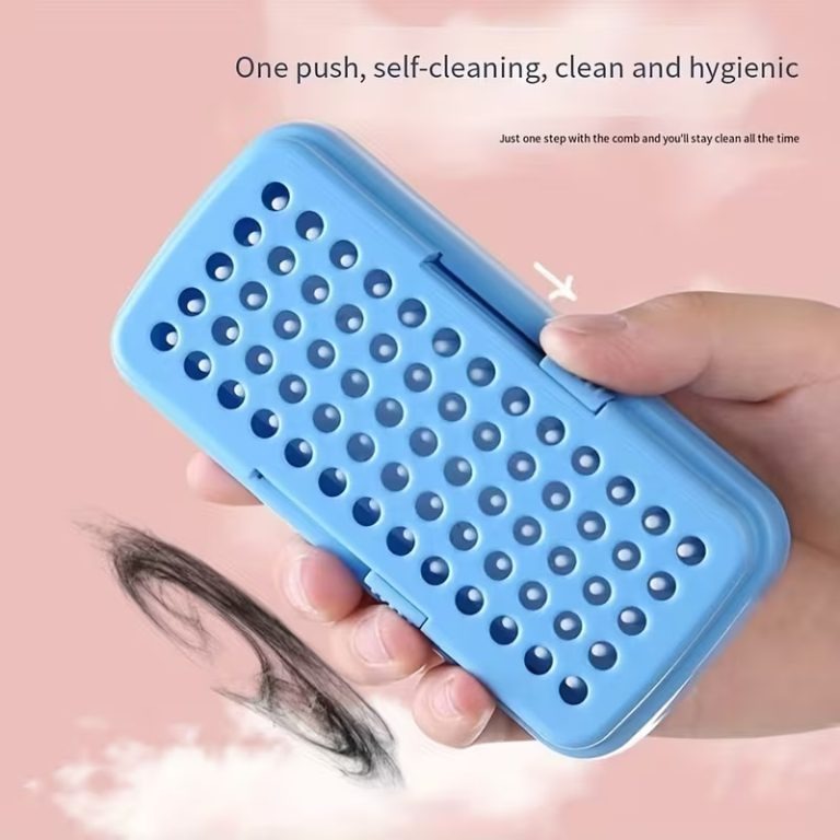 Stretch Hair Brush – Flexible Detangling Brush for Gentle Scalp Care & Styling