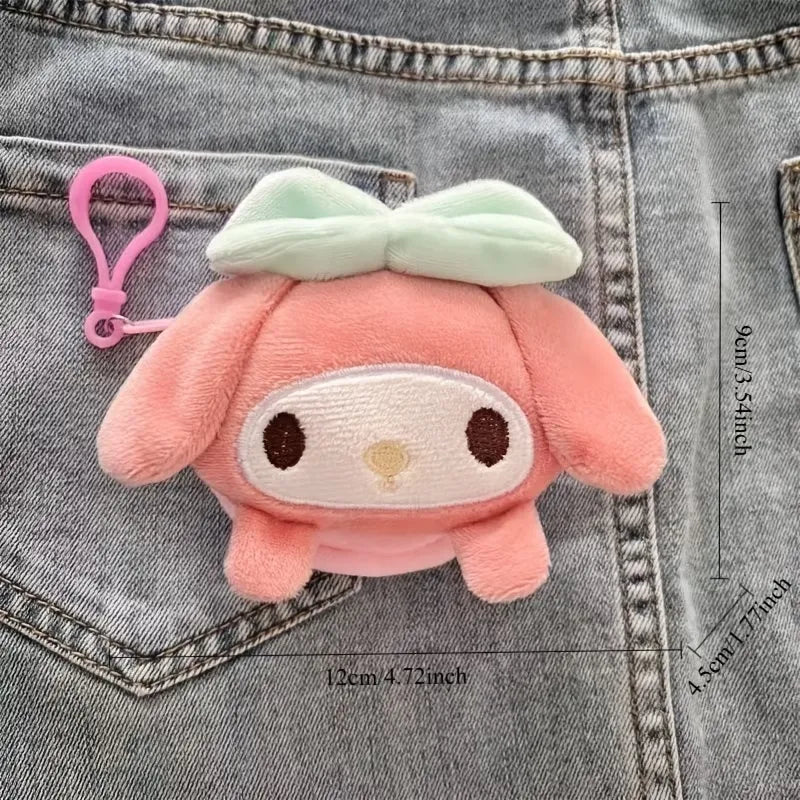 Sanrio Plush Coin Purse & Mini Earphone Pouch