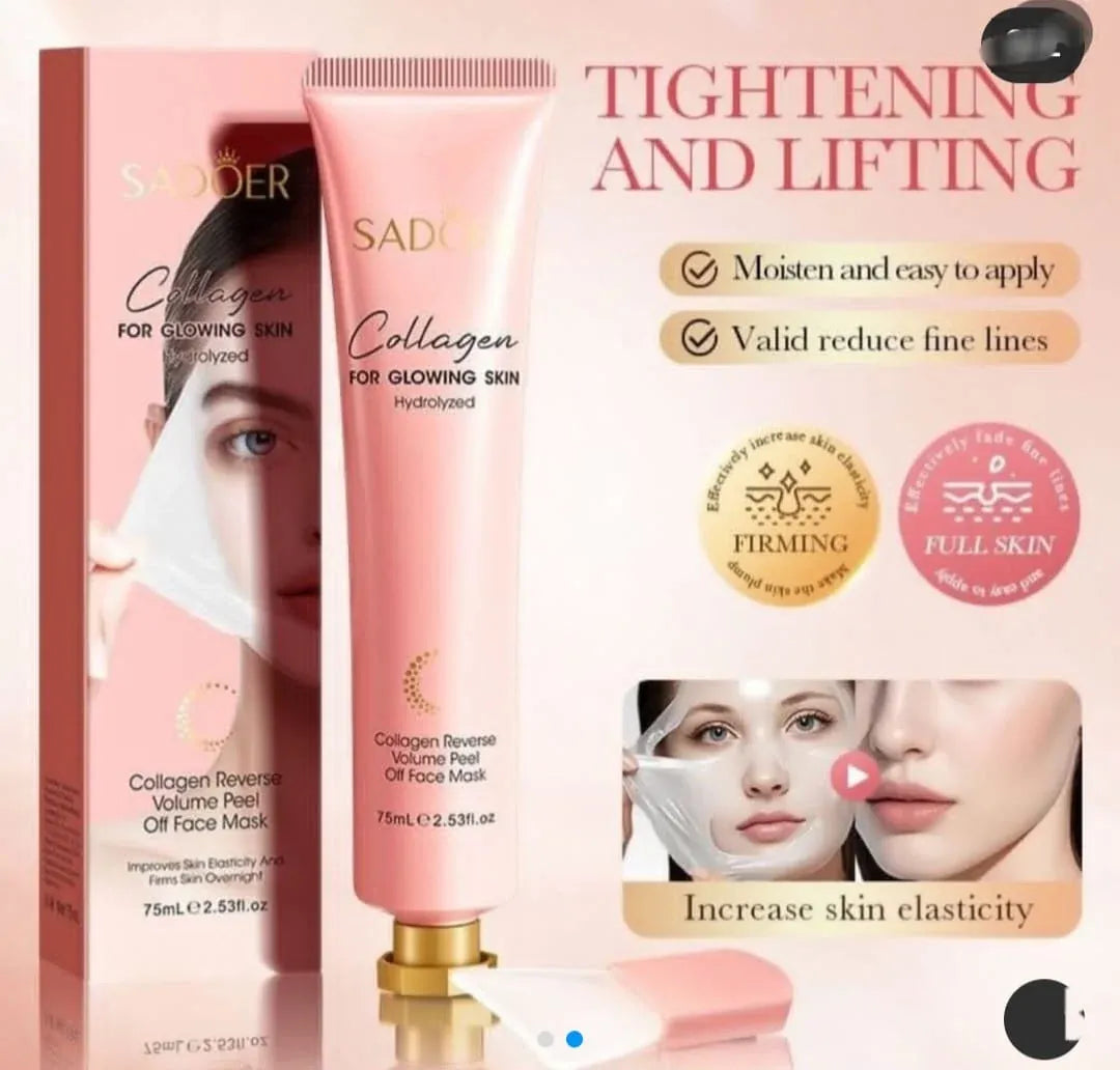 Sadoer Collagen Reverse Volume Peel-Off Face Mask