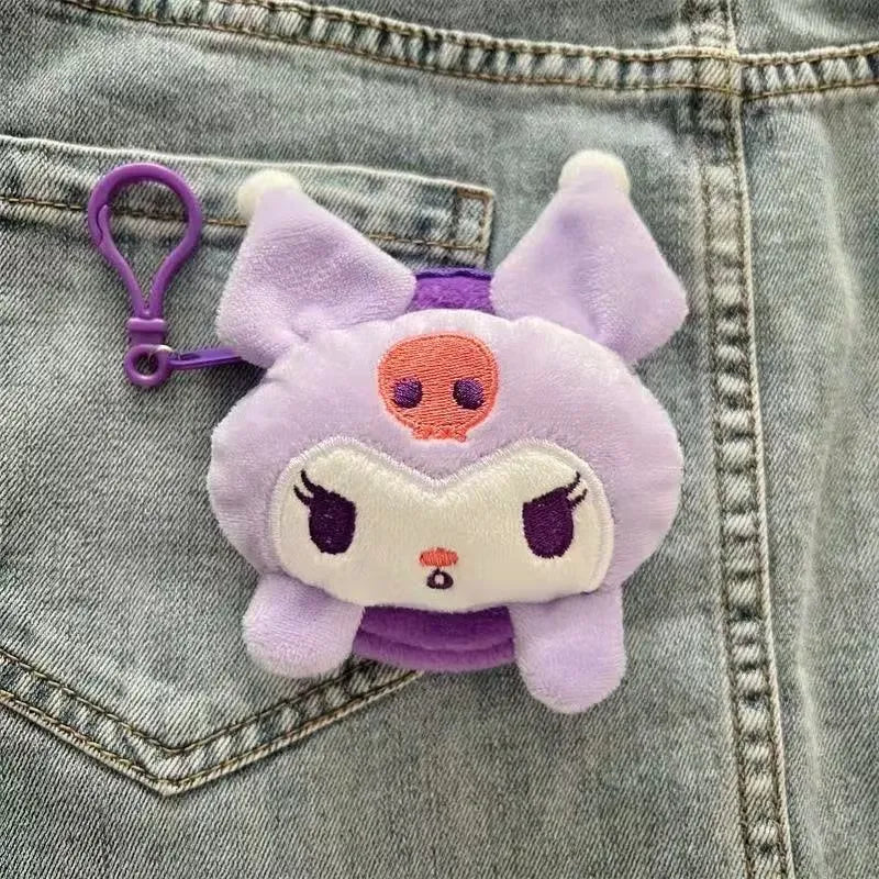Sanrio Plush Coin Purse & Mini Earphone Pouch