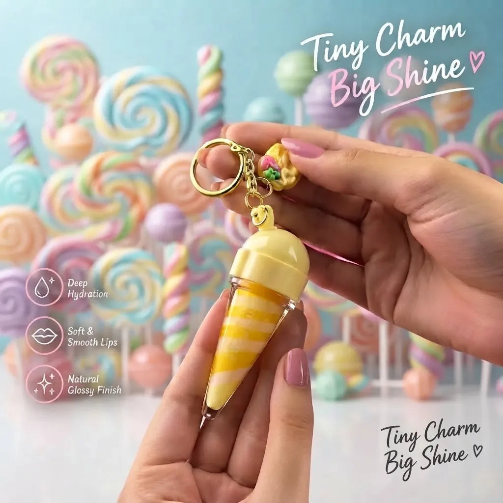 Hudamoji Ice Cream Shiny Lip Oil