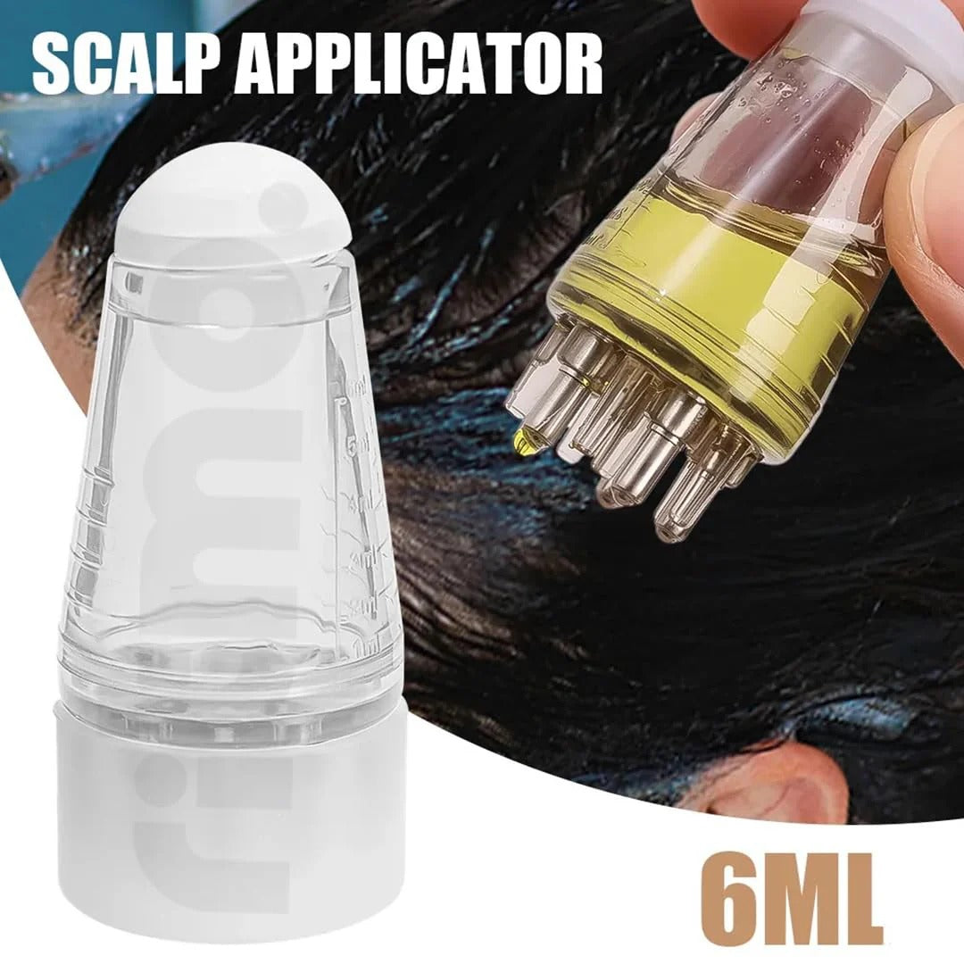 Hair Oil Scalp Applicator Bottle Scalp Massager