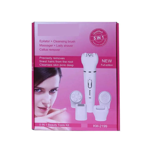 KEMEI 5 In 1h Hair Removal I Tools Kit