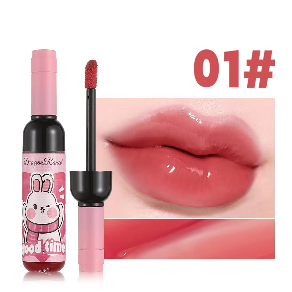 Dragon Ranee Red Wine Lip Tint – Waterproof Moisturizing Liquid Lipstick