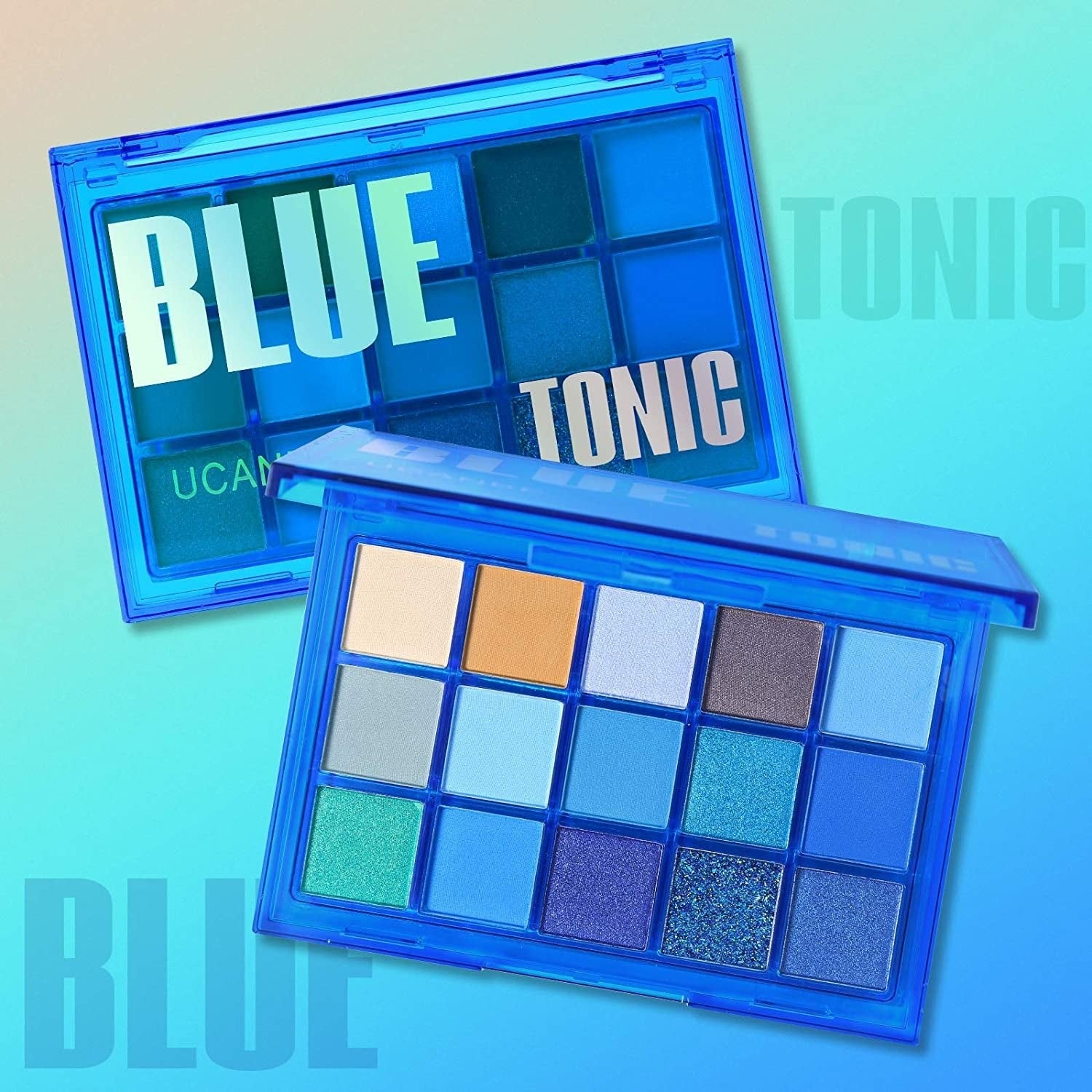 Gege Moon Blue Tonic 15 Color Eyeshadow Palette