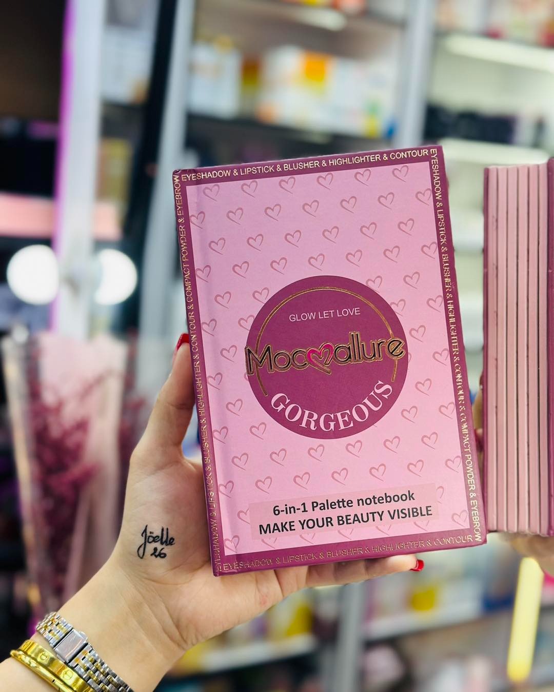 Mocallure 6 pages Book Palette
