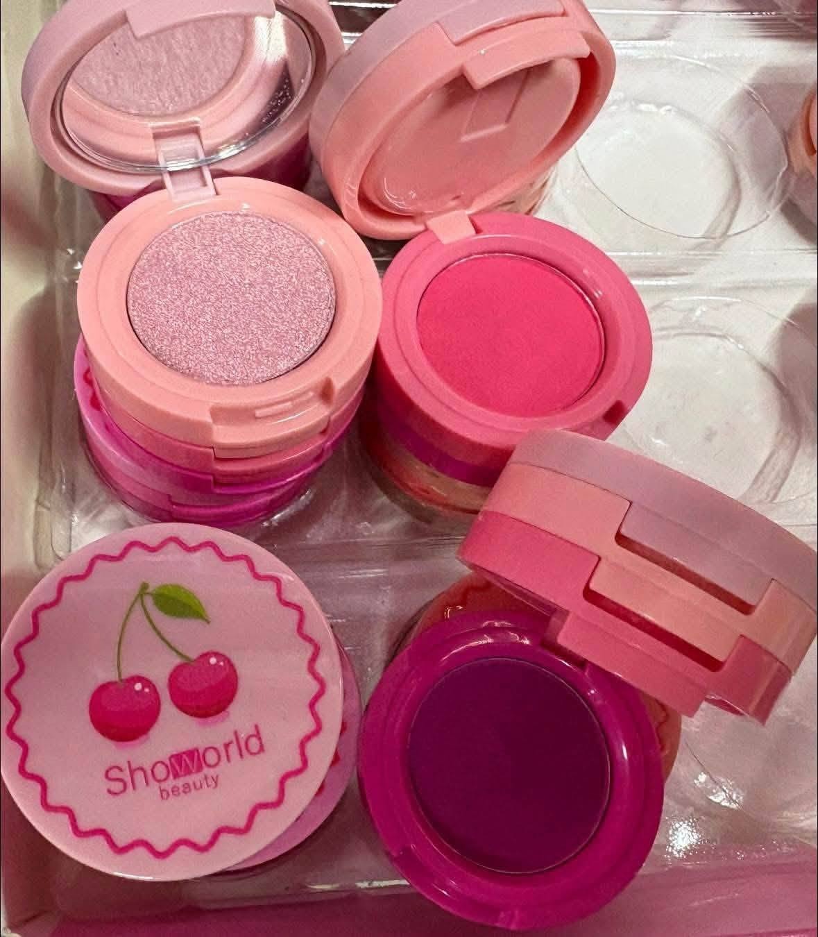 3 Color Fruit Eyeshadow Mini Palette – Pigmented & Blendable