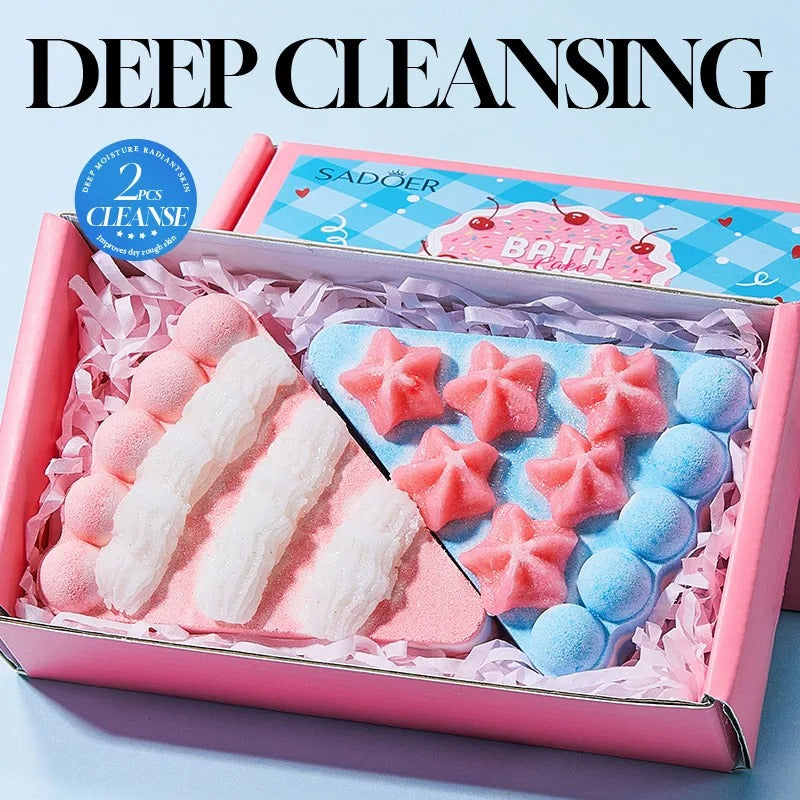 Sadoer Cake Fragrance Bath Bomb Gift Box