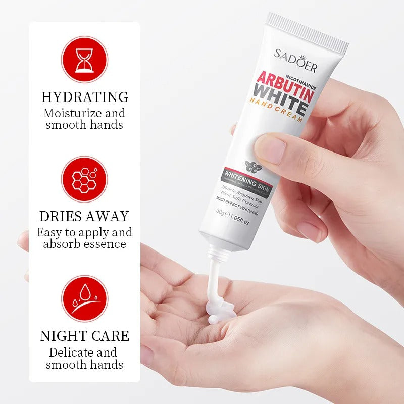 Sadoer Nicotinamide Arbutin Whitening Hand Cream