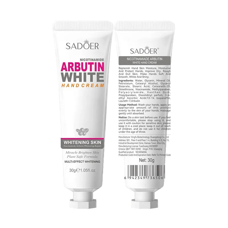 Sadoer Nicotinamide Arbutin Whitening Hand Cream