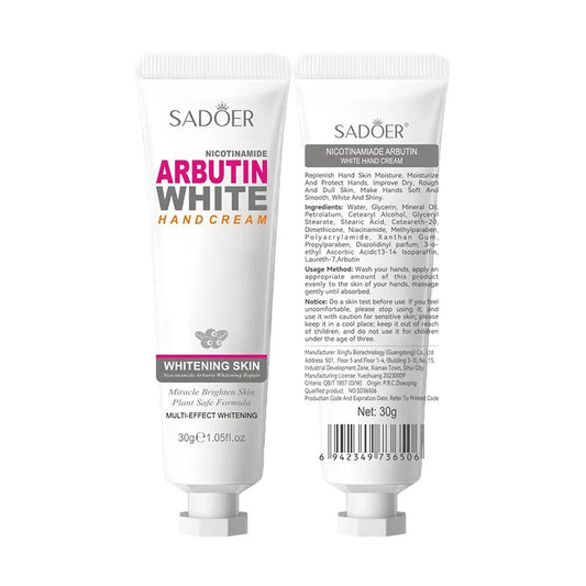 Sadoer Nicotinamide Arbutin Whitening Hand Cream