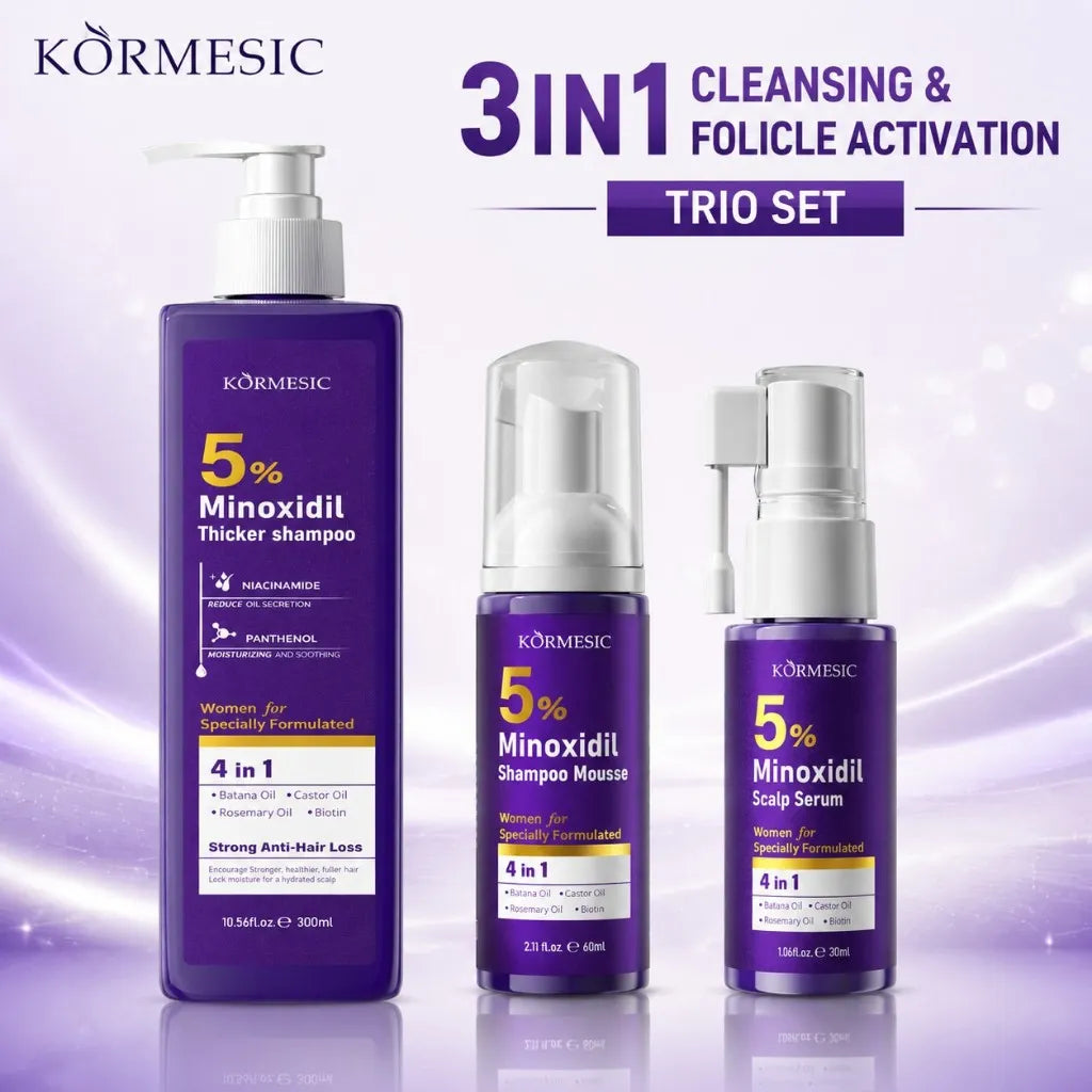 Kormesic 5% Minoxidil 4-in-1 Hair Treatment Deals