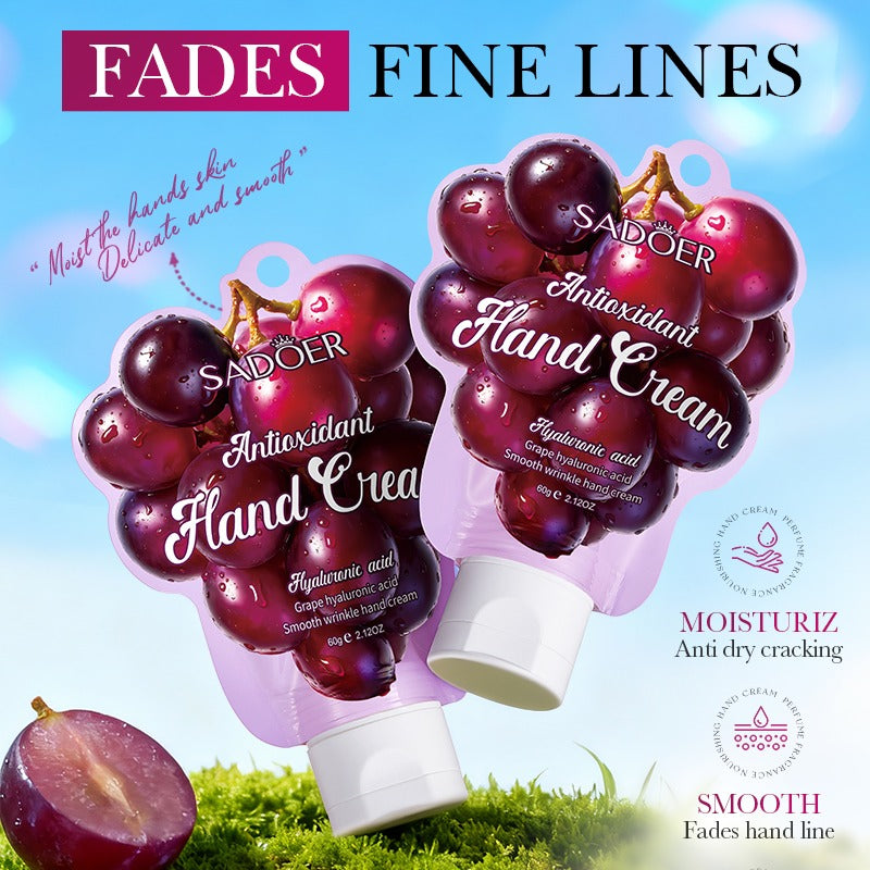 SADOER Fruit Hand Cream – Moisturizing & Nourishing Repair for Dry, Cracked Hands | 60g