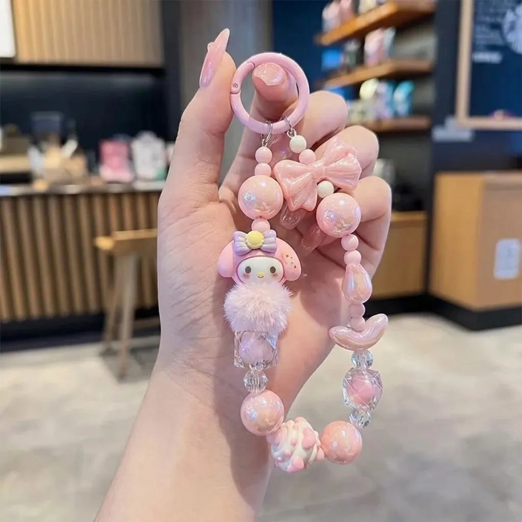 Sanrio & Kuromi Plush Phone Strap Charm