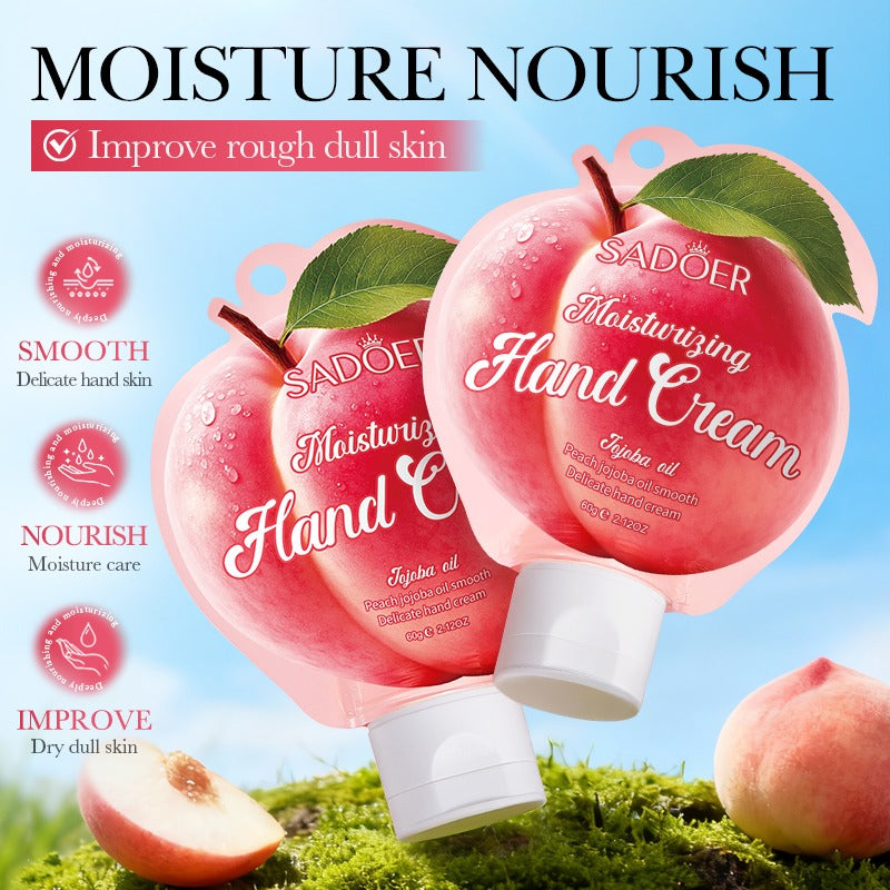 SADOER Fruit Hand Cream – Moisturizing & Nourishing Repair for Dry, Cracked Hands | 60g