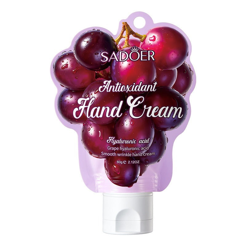 SADOER Fruit Hand Cream – Moisturizing & Nourishing Repair for Dry, Cracked Hands | 60g