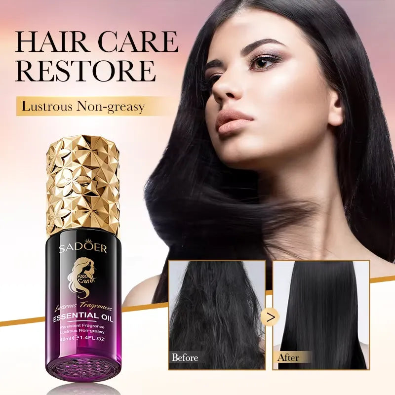 Sadoer Fragrance Anti-Frizz Hair Serum for Damaged Hair