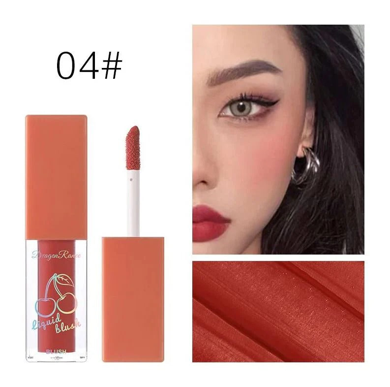 Dragon Ranee 4pcs Fruit Juice Natural Shiny Liquid Blush Set