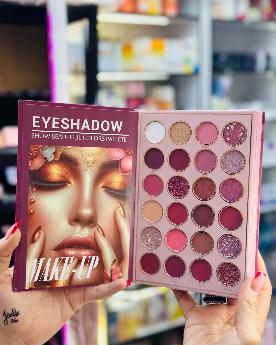 Mocallure 6 pages Book Palette