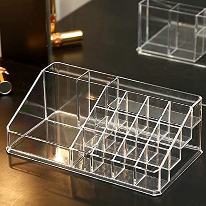 Cosmetic Organizer with Removable Drawers – Lipstick Stand & Makeup Display Holder
