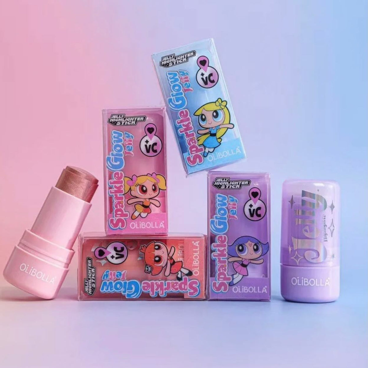 Olibolla Sparkle Glow Jelly Highlighter Stick