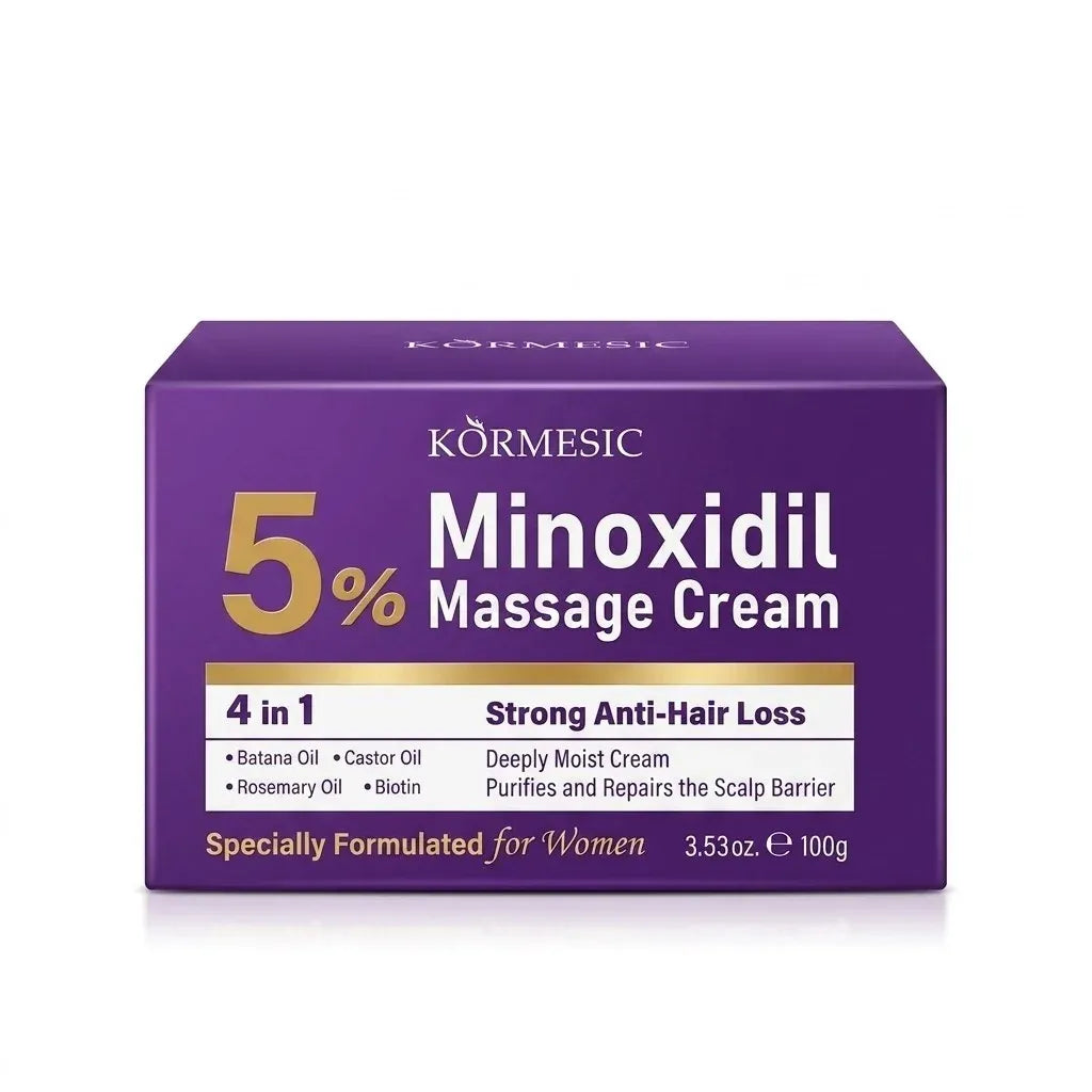 Kormesic 5% Minoxidil 4-in-1 Hair Massage Cream