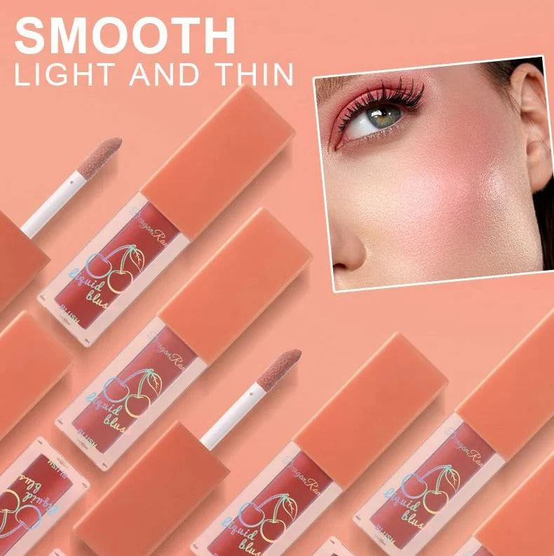 Dragon Ranee 4pcs Fruit Juice Natural Shiny Liquid Blush Set