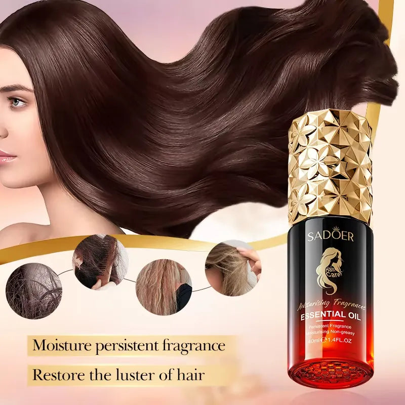 Sadoer Fragrance Anti-Frizz Hair Serum for Damaged Hair
