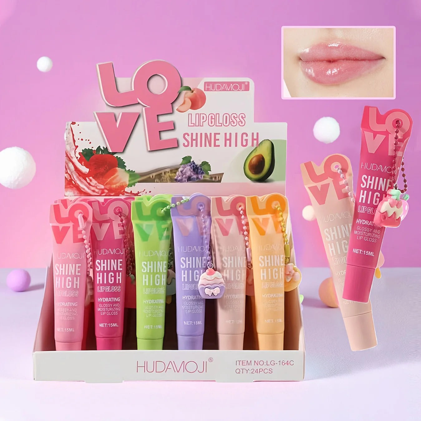 Holographic Cute Strawberry Deal