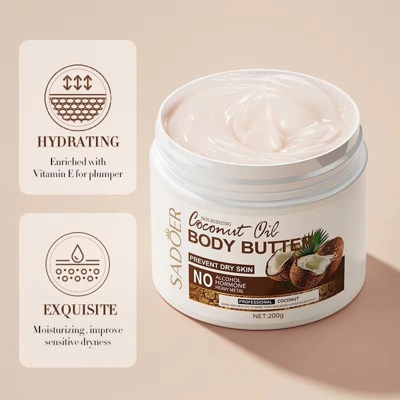 SADOER Coconut Oil Body Butter 