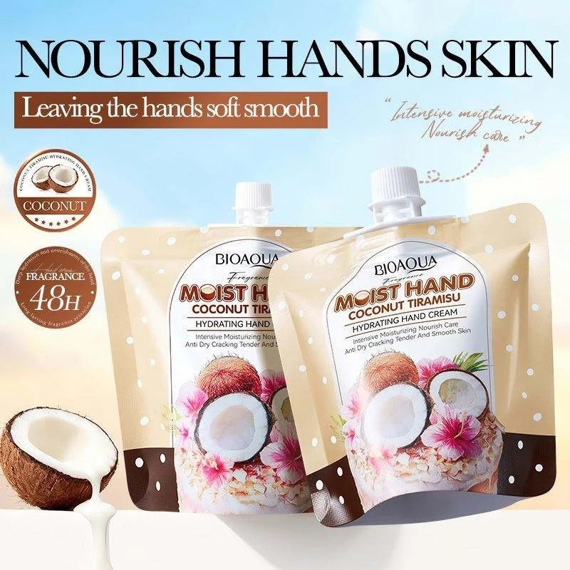 Bioaqua Coconut Tiramisu Hydrating Hand Cream 30g