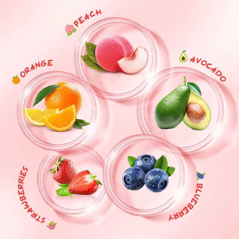 SADOER Plant Fruit Exract Moisturizing Whitening Blueberry Lemon Hand Cream for Dry Hand Skin