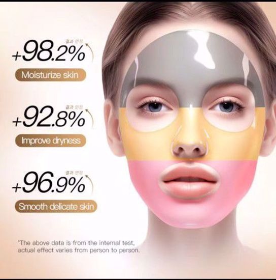 Sadoer Vitamin C Hyaluronic Acid Facial Mask Collagen Skin Radiance Fast Absorption And Youthful Skin