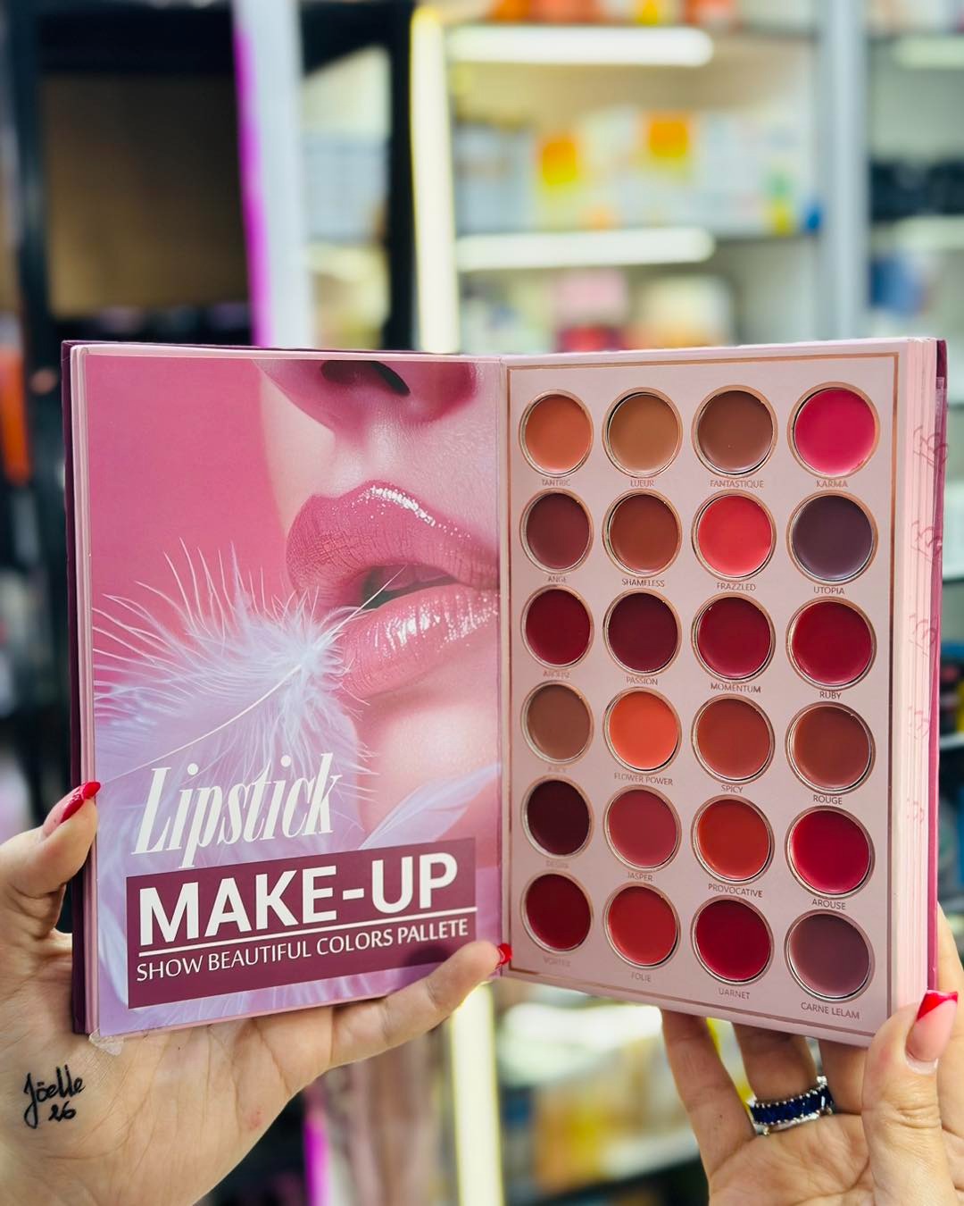 Mocallure 6 pages Book Palette