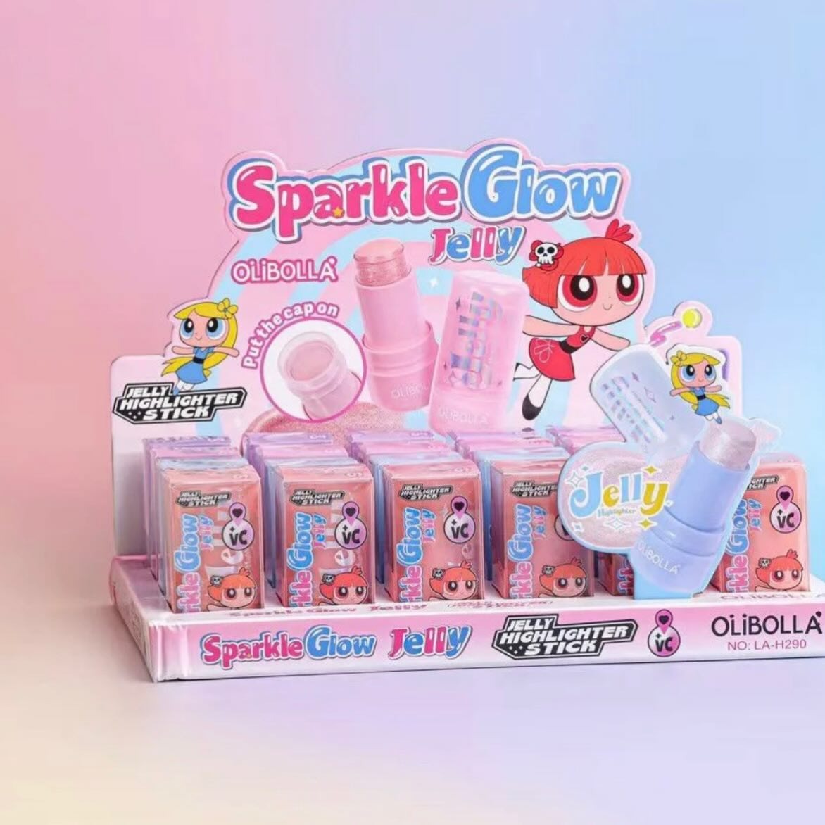 Olibolla Sparkle Glow Jelly Highlighter Stick