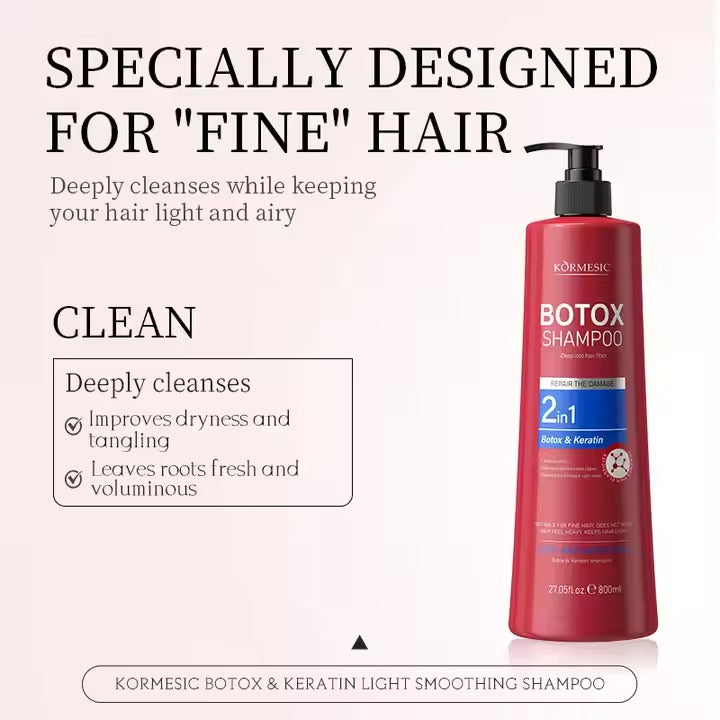 Kormesic Botox & Keratin Light Smoothing Shampoo