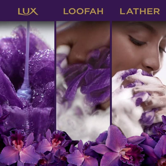 Lux Lilac Bath Loofah – Soft Exfoliating Bath Sponge