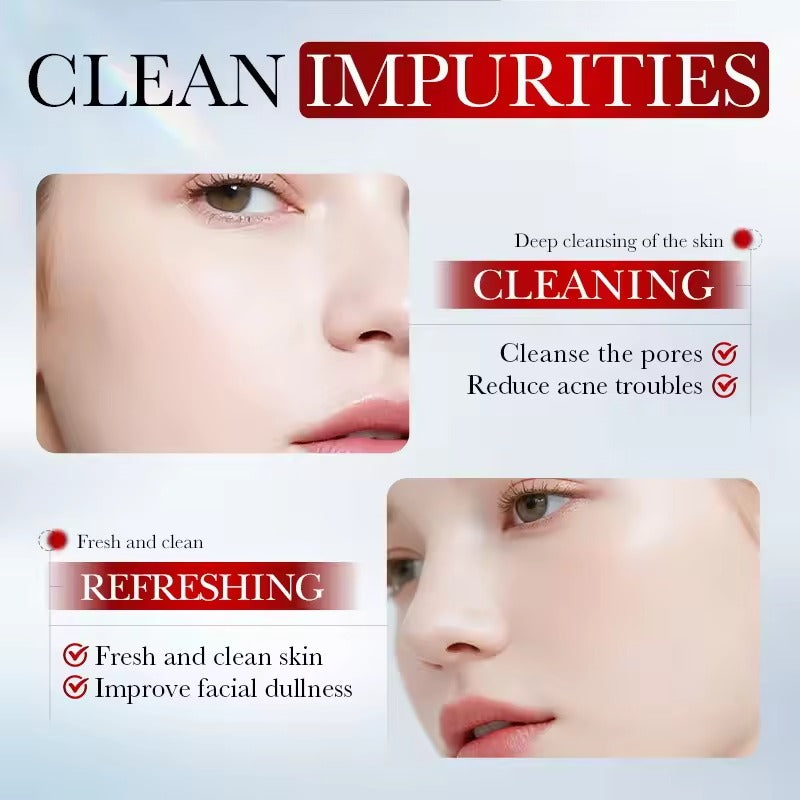 SADOER Kojic Acid Cleansing Mousse Brightening Moisturizing Gentle Deep Cleansing Facial Cleanser