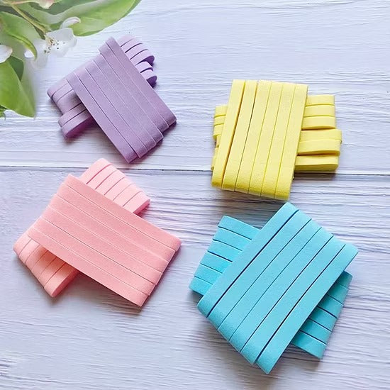 12 PCS Facial Sponge Puff – Compressed Face Wash Cleansing Pad Set