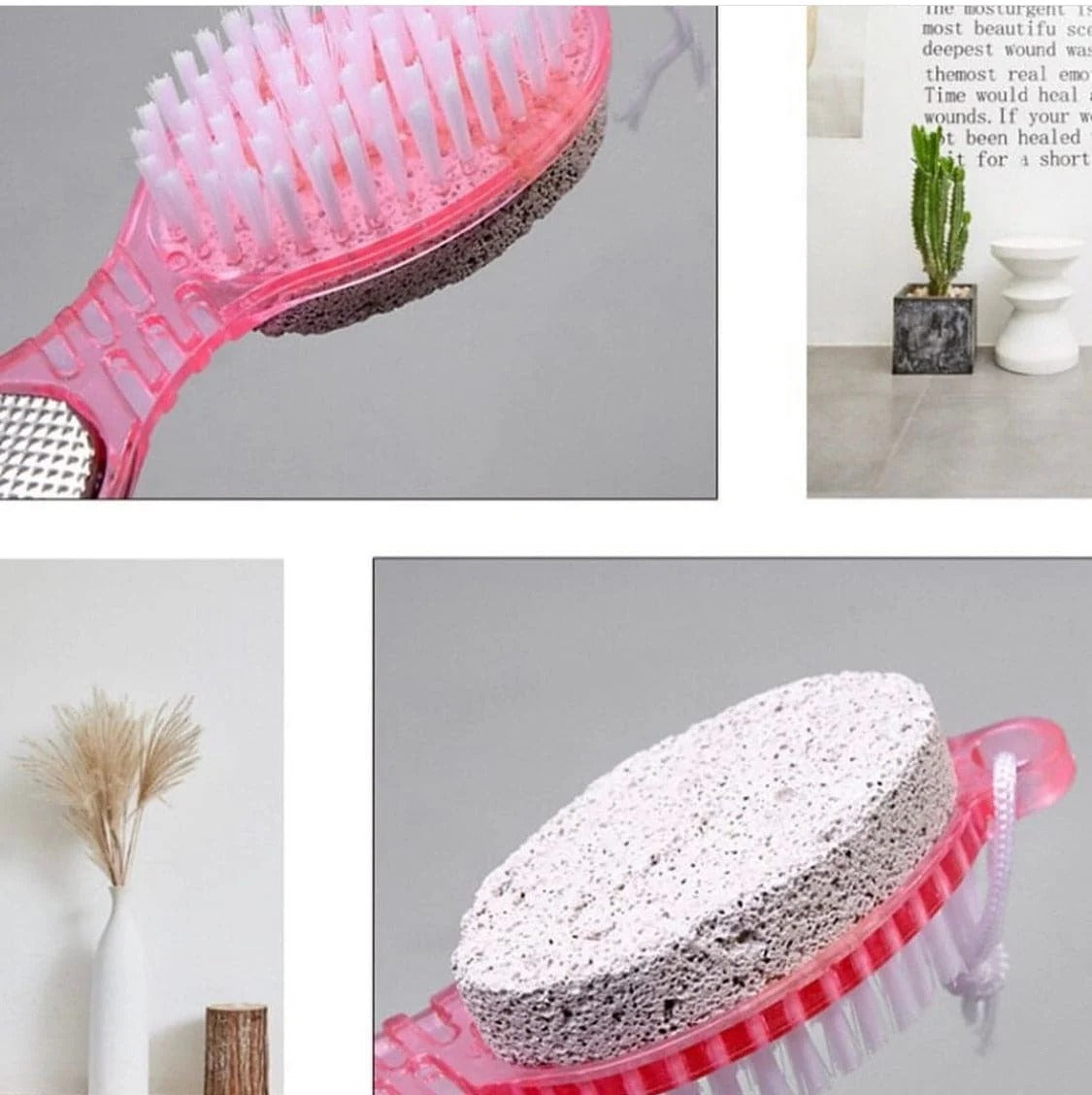 4-in-1 Foot Care Kit – Callus Remover, Pumice Stone Scrubber & Grinding Foot Tool