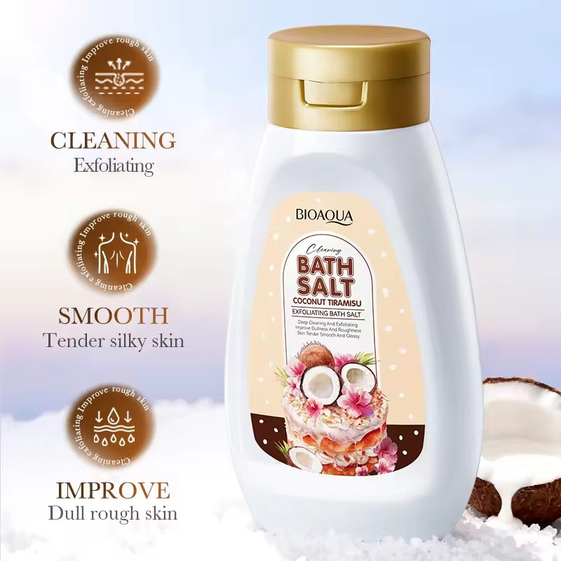 BIOAQUA Natural Coconut Exfoliating Moisturizing Smooth Bath Body Scrub for Hand and Foot