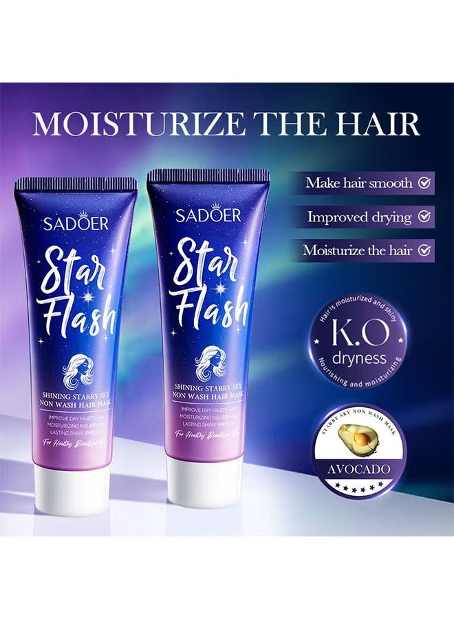 Sadoer Shining Starry Sky No-Wash Hair Mask