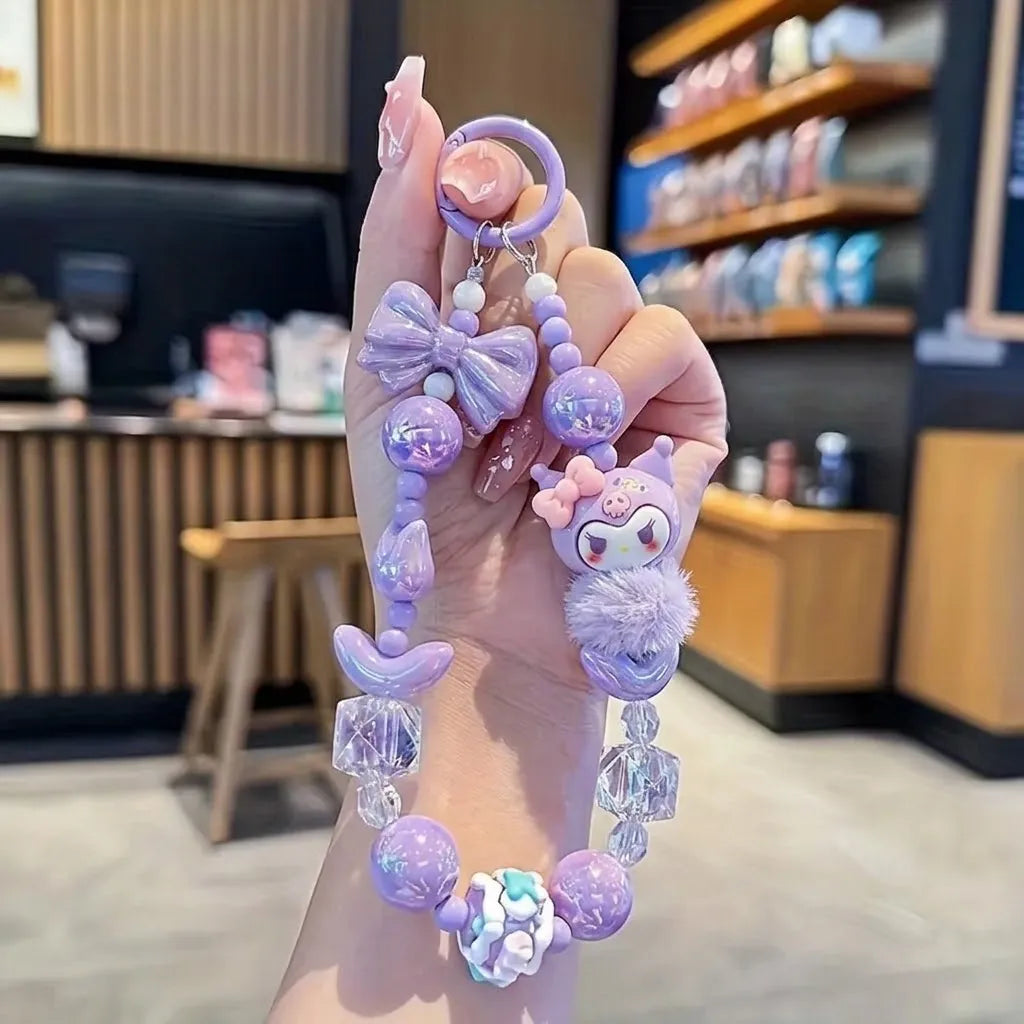 Sanrio & Kuromi Plush Phone Strap Charm