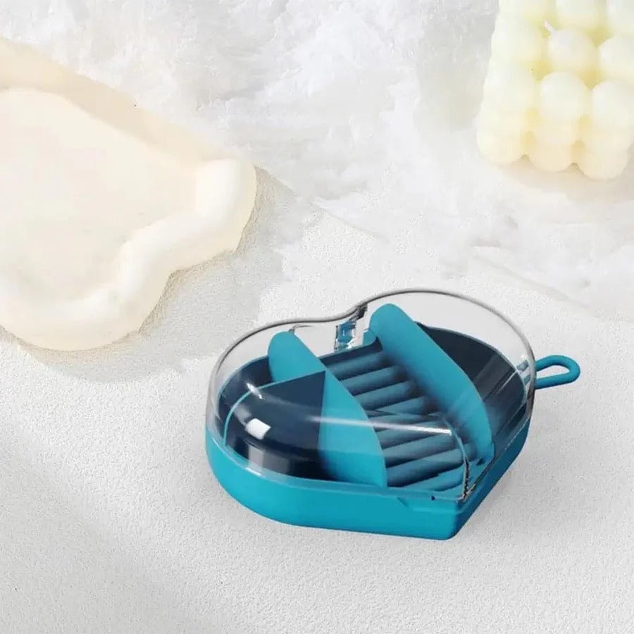 Acrylic Heart Shape Jewelry Organizer