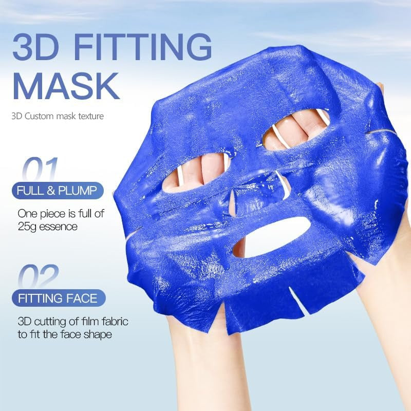 Sadoer Hyaluronic Acid Face Sheet Mask Intense Hydration and Moisturizing