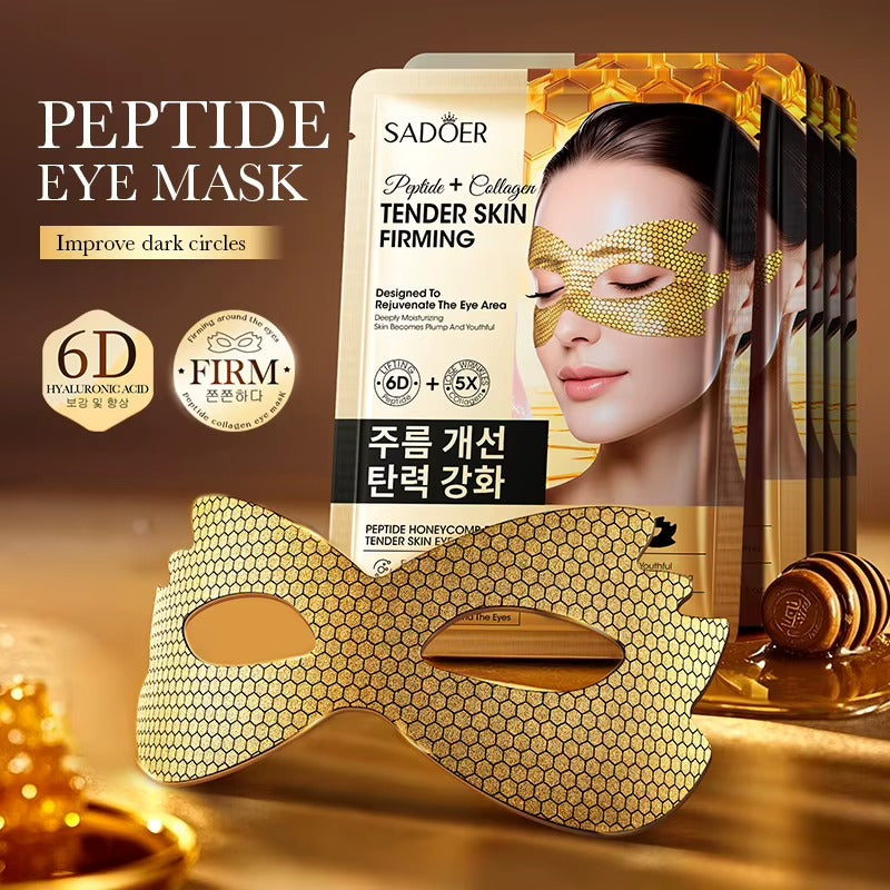 Sadoer Honey Golden Peptide Eye Mask Anti Dark Circle Korean Skin Care