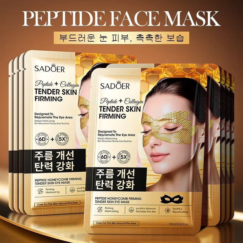 Sadoer Honey Golden Peptide Eye Mask Anti Dark Circle Korean Skin Care