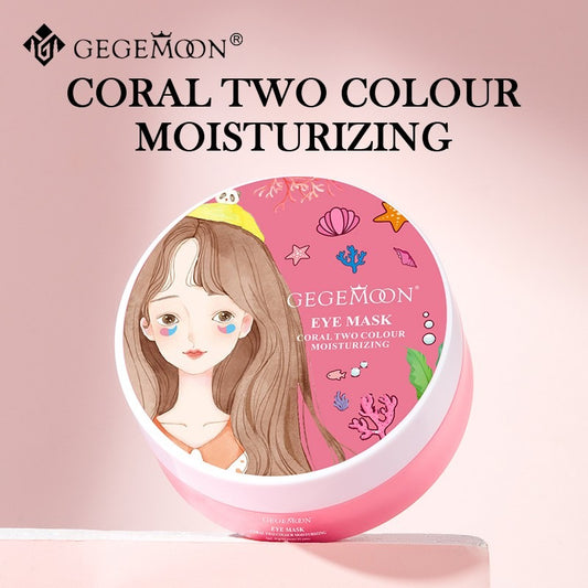 Gegemoon Coral two Colour Moisturizing Eye Mask